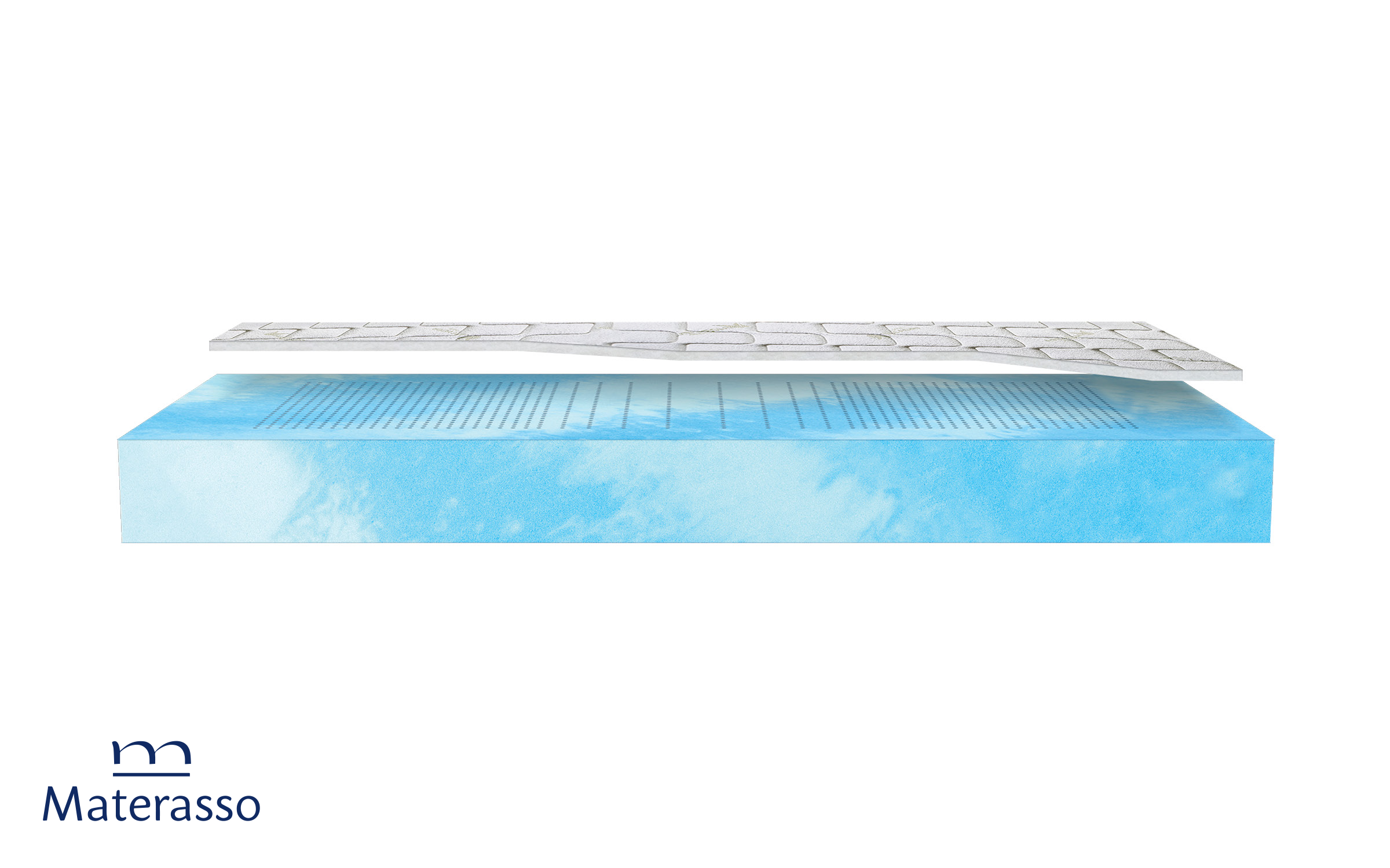 100/200 διπλής όψης Blue Lagune, λευκό  4